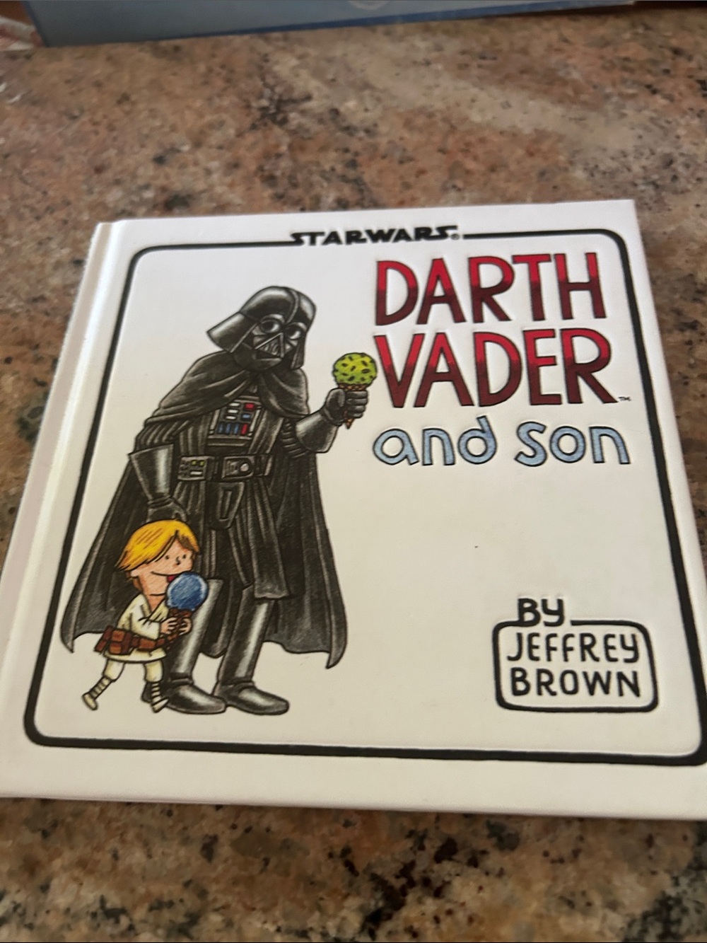 Chronicle Books Star Wars "Darth Vader and Son" Kids Book - White, Black, Red